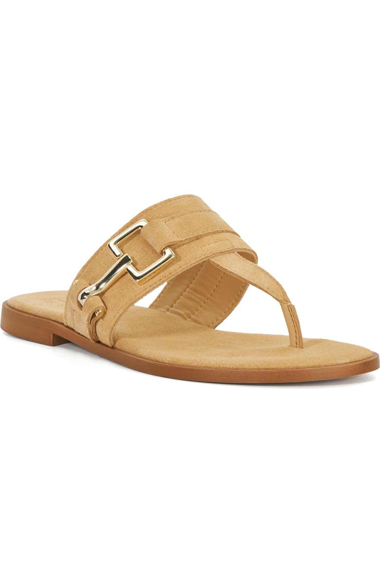 Dune London Lotica Flip Flop, Main, color, Sand