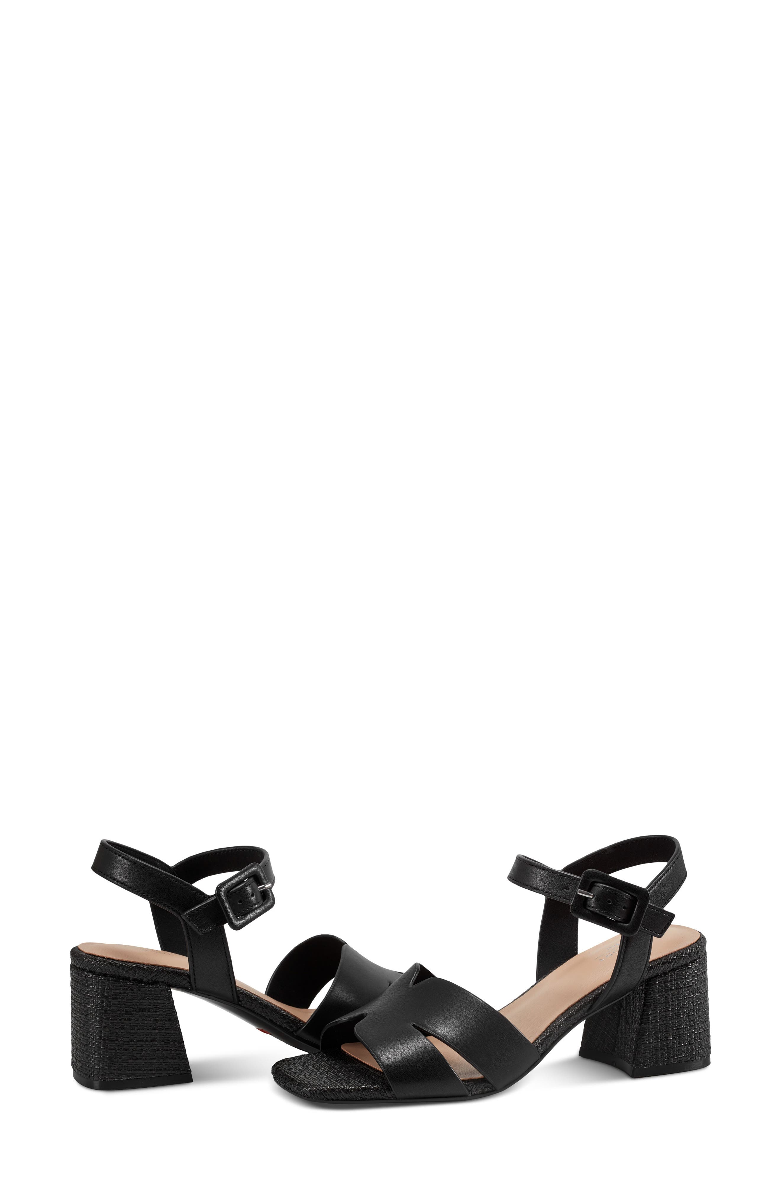 Rockport Georje Square Toe Sandal - Wide Width Available, Alternate, color, 