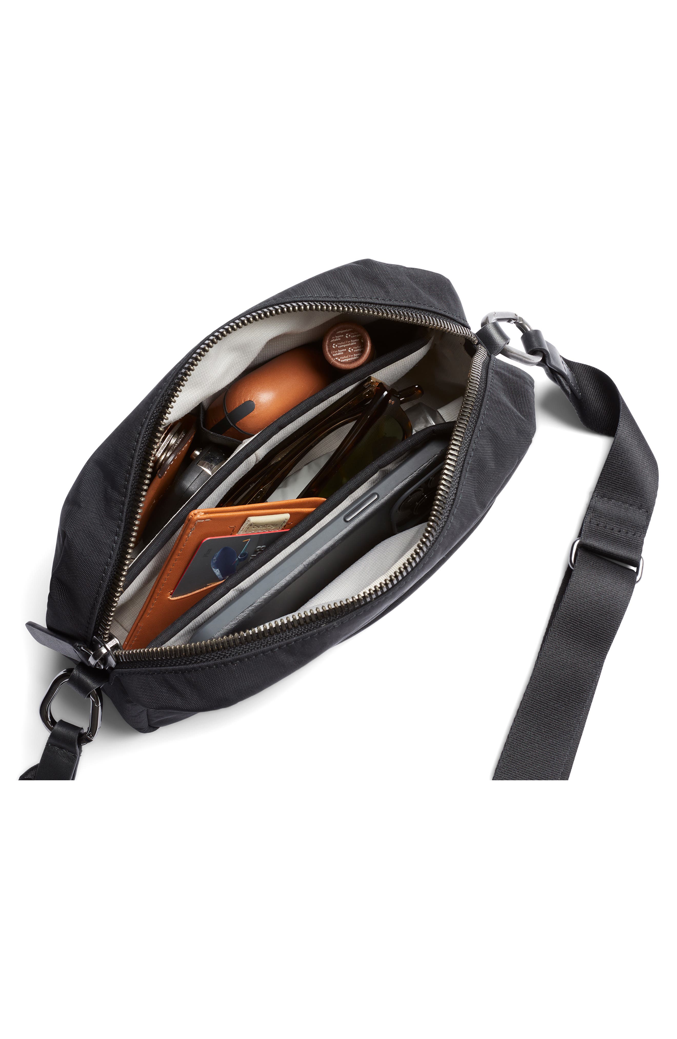 Bellroy Tokyo Water Resistant Crossbody Bag, Alternate, color, Raven