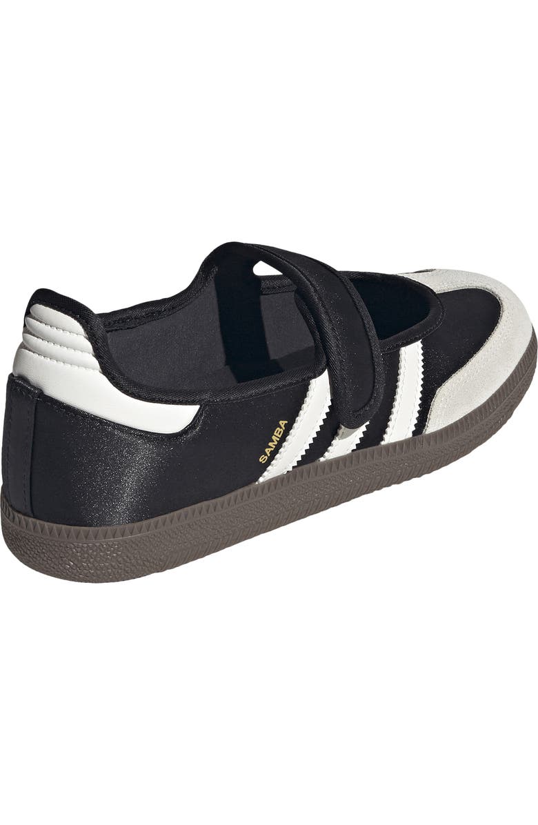 adidas Samba Jane Sneaker, Alternate, color, Core Black/ Off White/ Gold