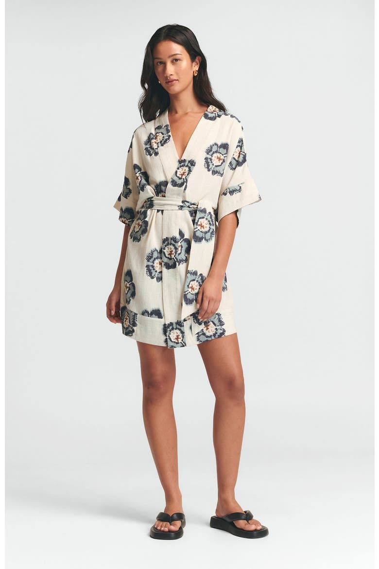 Elwood Dress, Main, color, Navy Floral