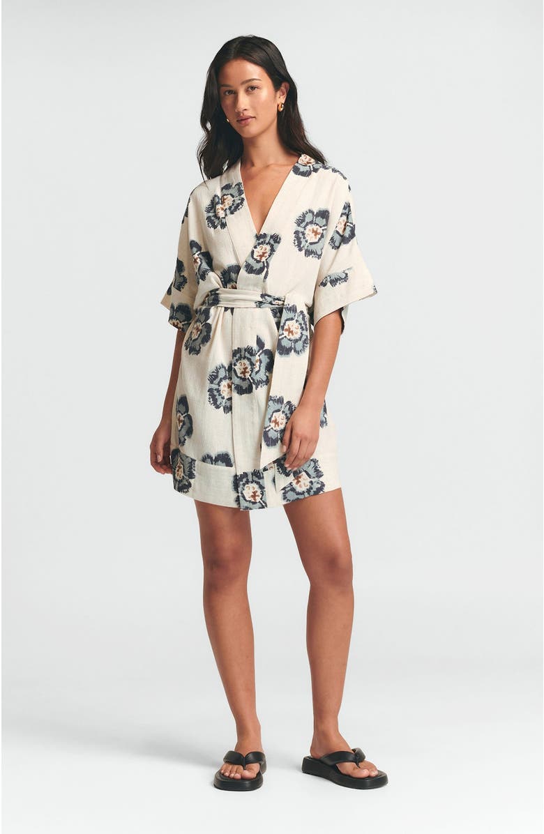 ST MRLO Elwood Dress, Main, color, Navy Floral