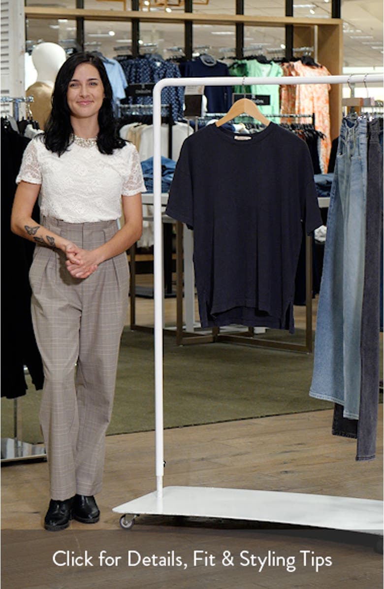 Oversize Cotton Slub T-Shirt, sales video thumbnail