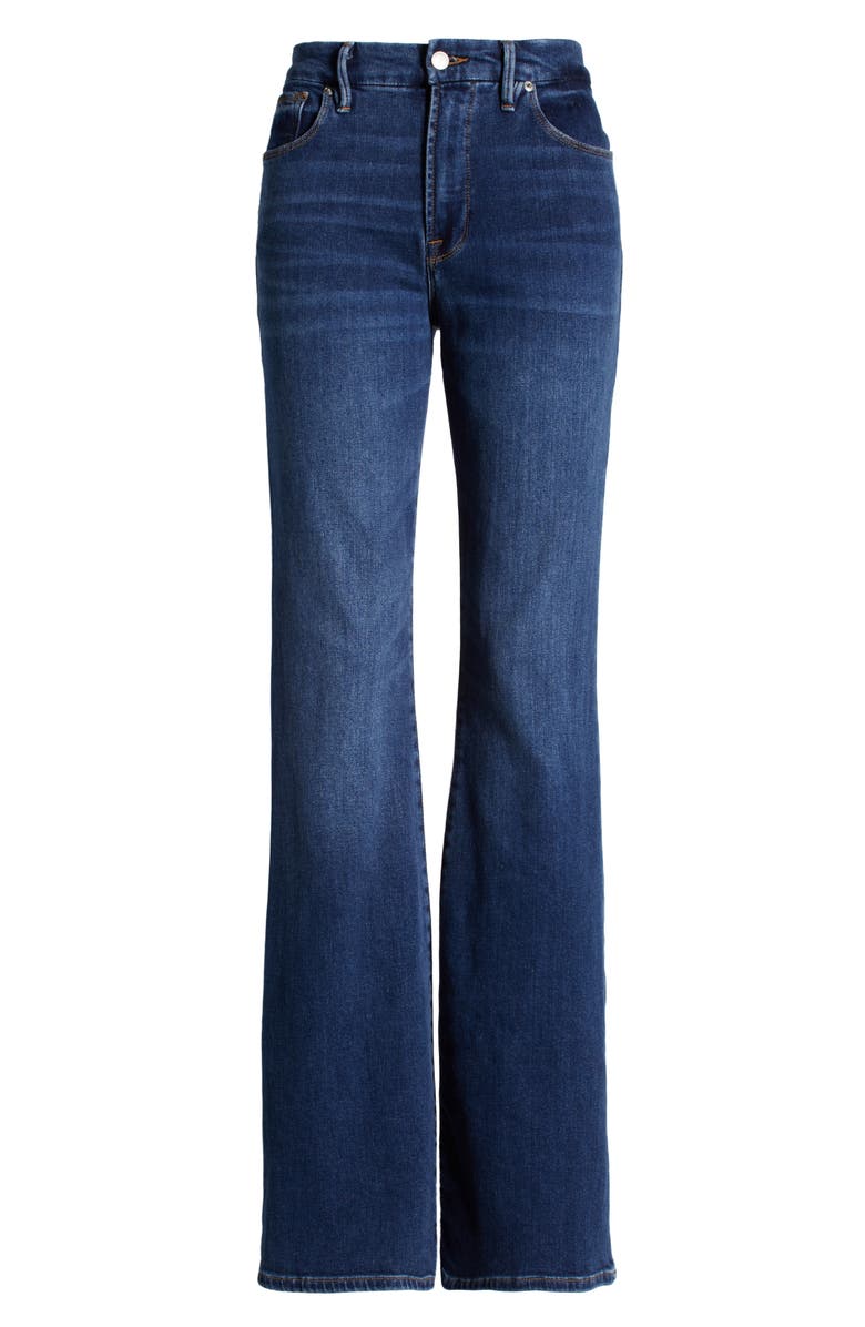 Good American Good Legs Flare Jeans, Alternate, color,