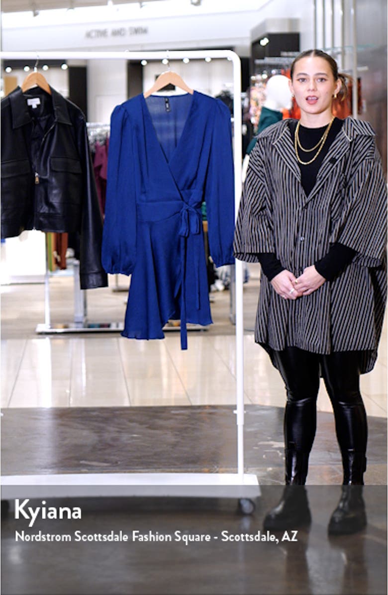 Long Sleeve Wrap Dress, sales video thumbnail