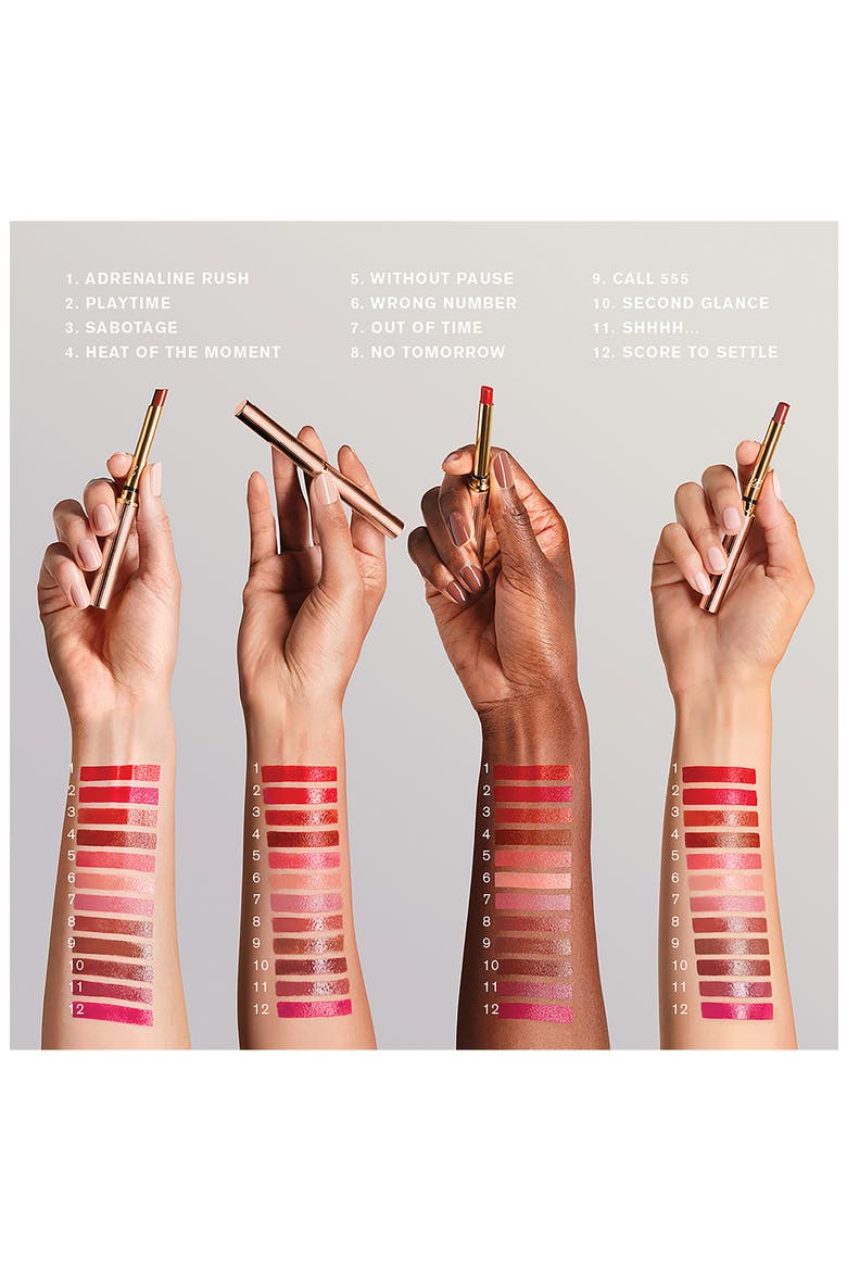 Pure Color Explicit Long-Lasting Slick Shine Lipstick, Alternate, color, ADRENALINE RUSH