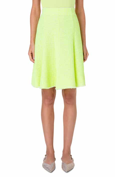 Akris punto Cotton Blend Bouclé Skirt