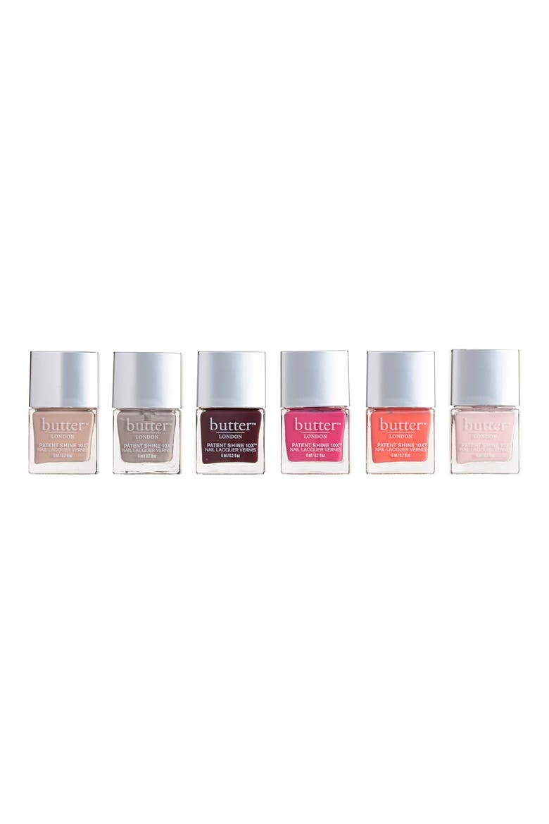 'Coveted Classics - Patent Shine' Set (Nordstrom Exclusive), Main, color, NO COLOR