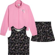 PUMA Kids' Track Jacket, Tank & Skort Set