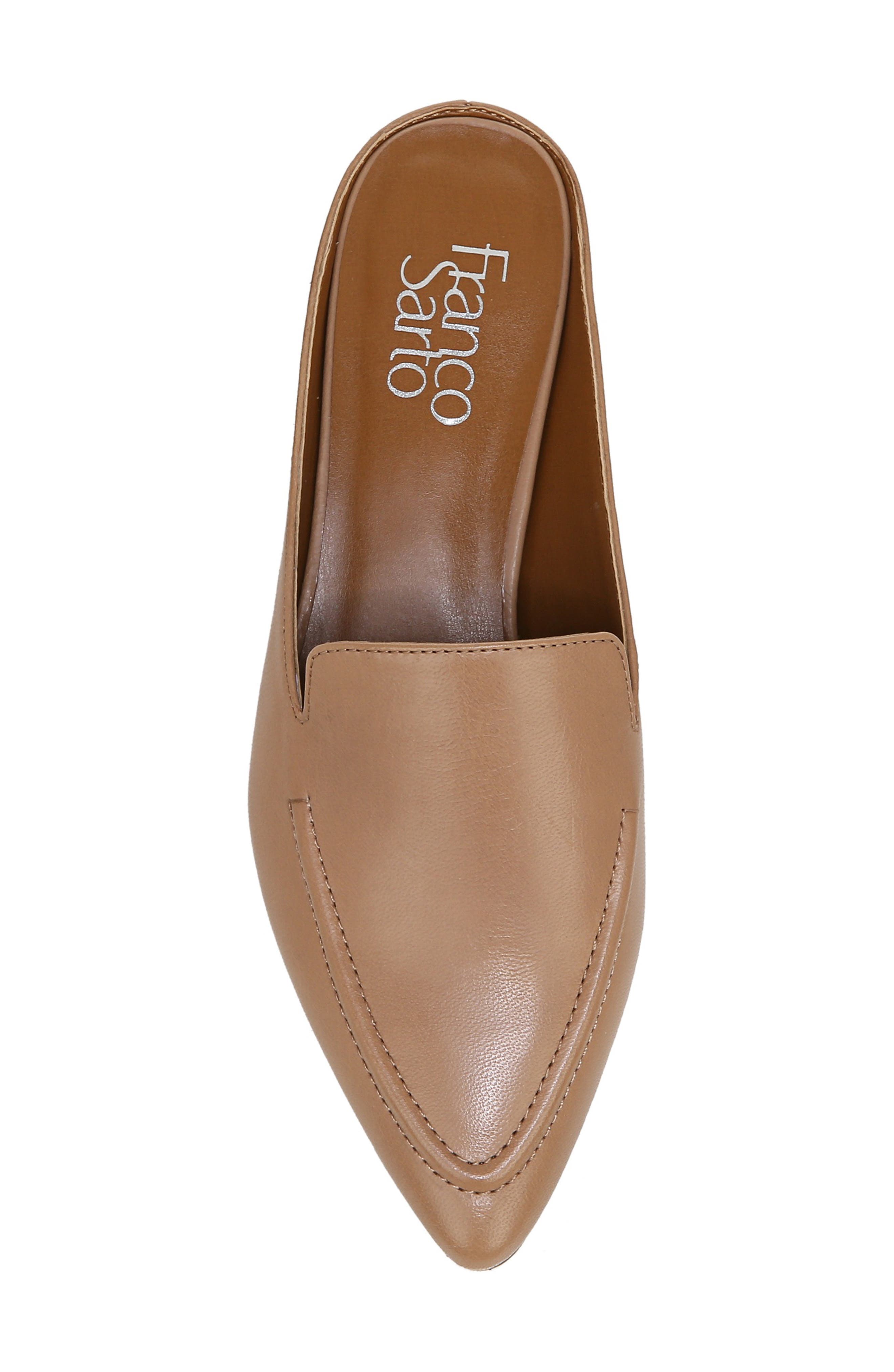 Sela Pointed Toe Mule, Alternate, color, MOCHA