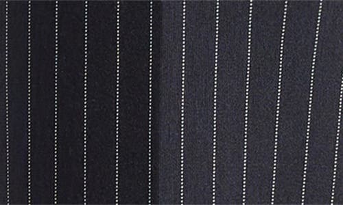 Frame The Modernist Patch Pocket Pinstripe Pants In Blue