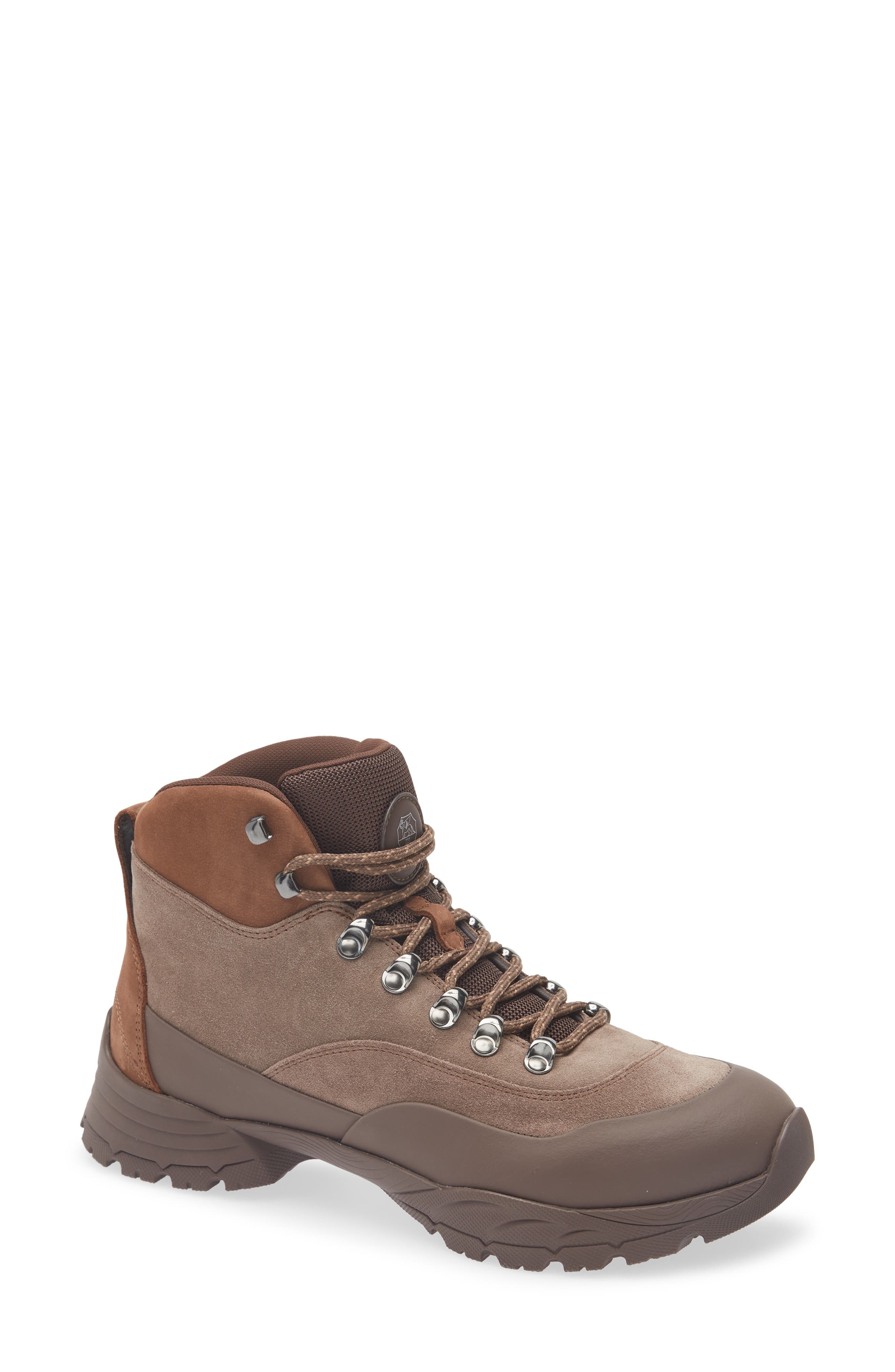 Brunello Cucinelli Hiking Boot, Main, color, Cbj23 Med Brown