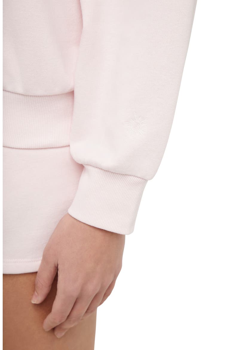 Alex Sweatshirt, Alternate, color, PALE LILAC PALMS