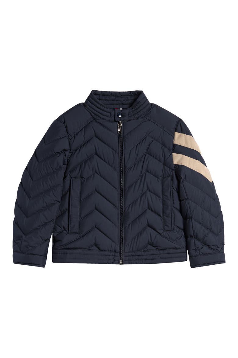 Kids' Otalus Down Biker Jacket, Main, color, BLUE