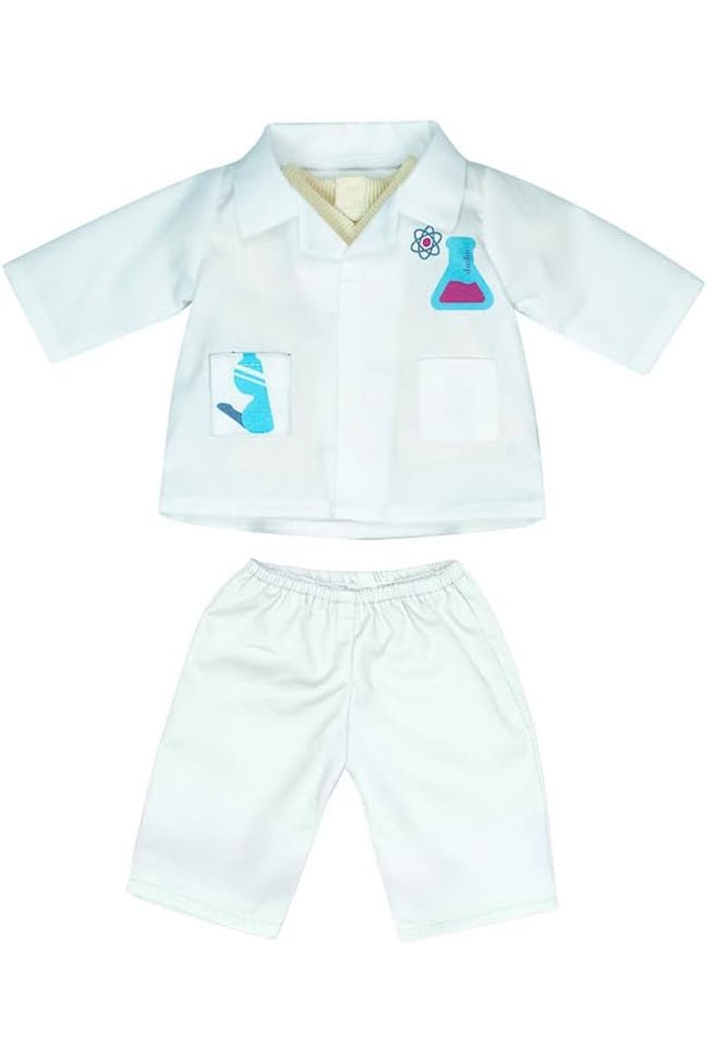 Scientist Doll Set 15 inch, Main, color, White Multi