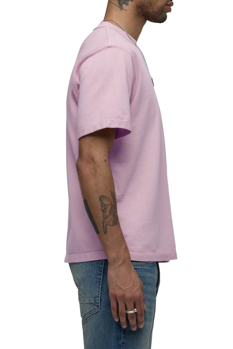 Heavyweight Cotton T-Shirt, Alternate, color, PALE ROSEWOOD