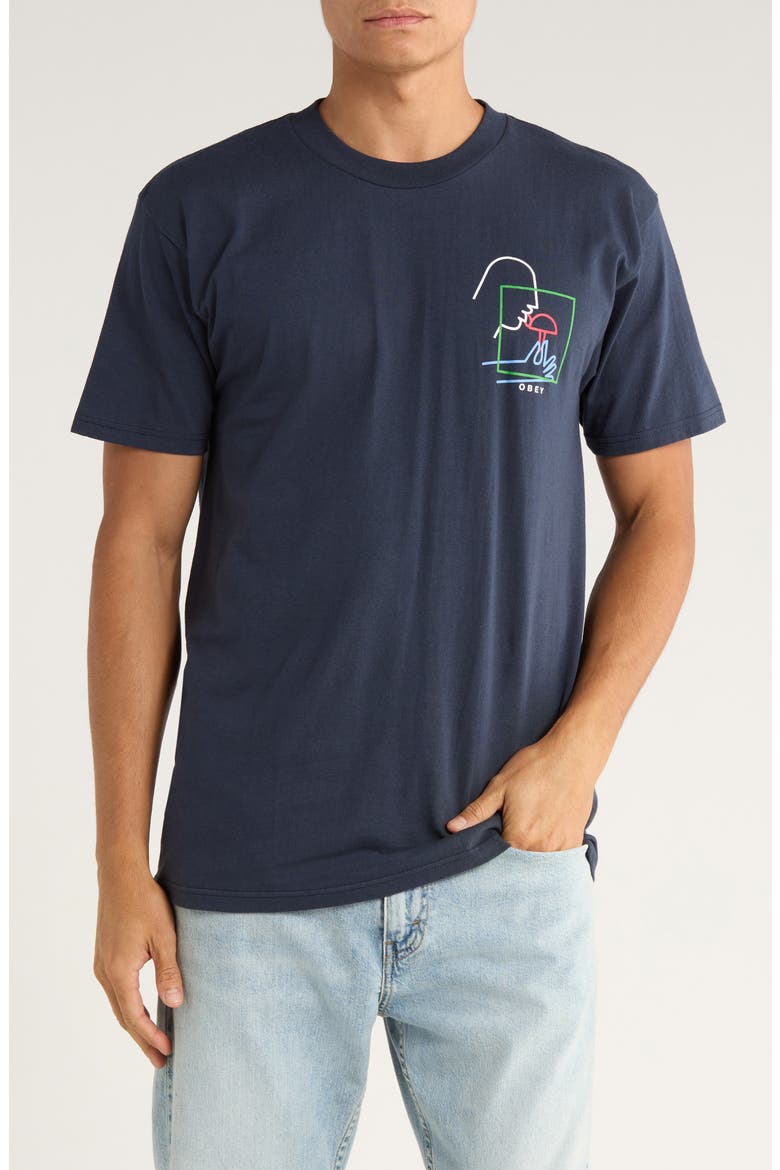 Taste Test Graphic T-Shirt, Main, color, NAVY