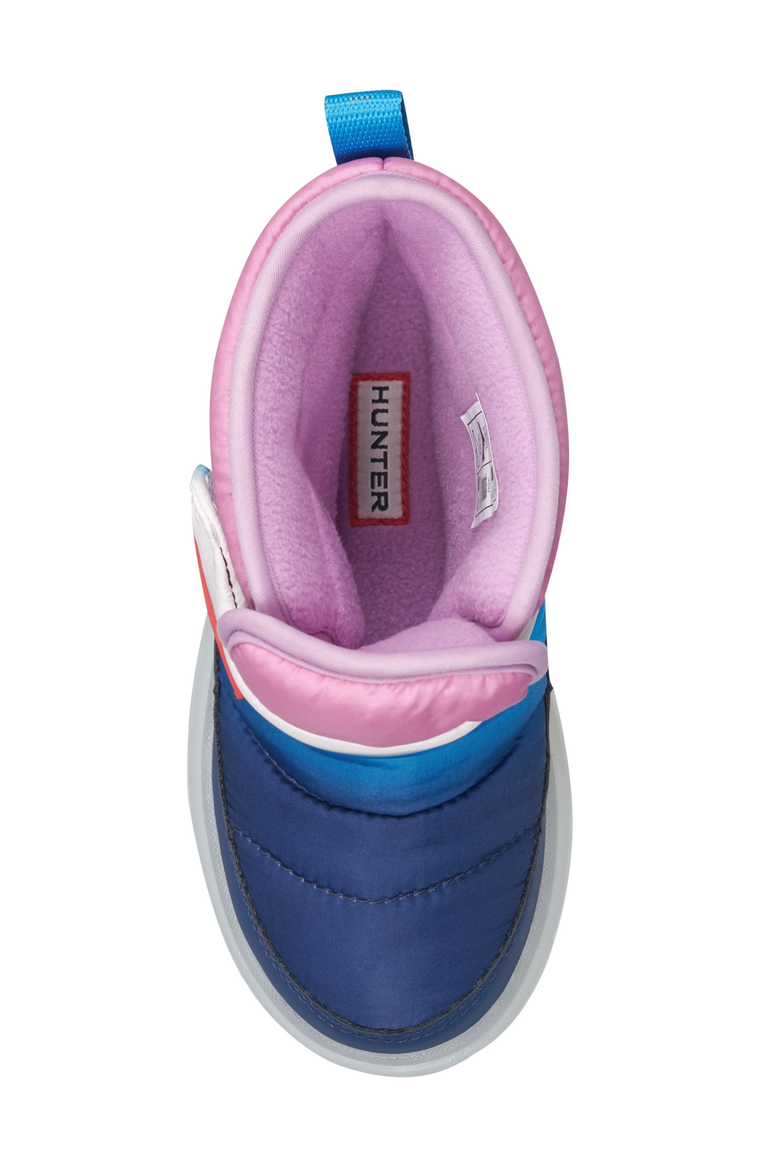 Kids' Comfy Boot, Alternate, color, VIOLET MULTI/ TWILIGHT BLUE