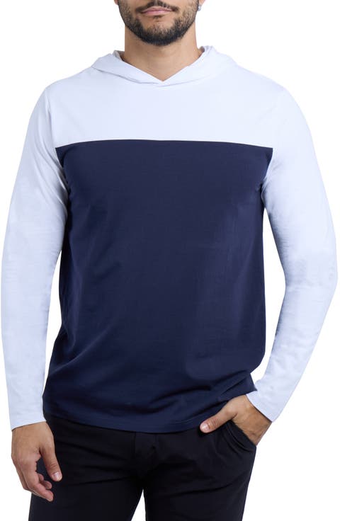 Colorblock Hooded Sweatshirt