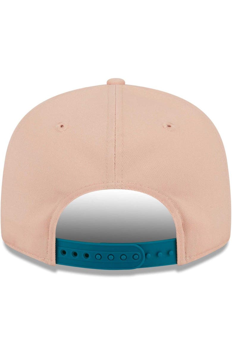 New Era Men's New Era Pink Washington Nationals  Sky Aqua Undervisor 9FIFTY Snapback Hat, Alternate, color, 