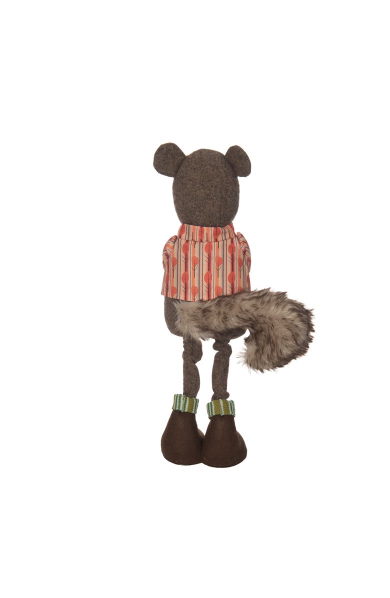Transpac PStanding Squirrel Figurine Fall Harvest Tabletop Decor, Alternate, color, Multicolored
