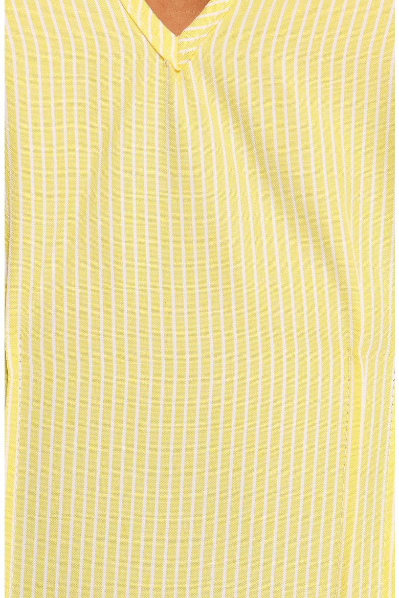 Jayne Pinstripe Maxi Dress, Alternate, color, YELLOW STRIPE