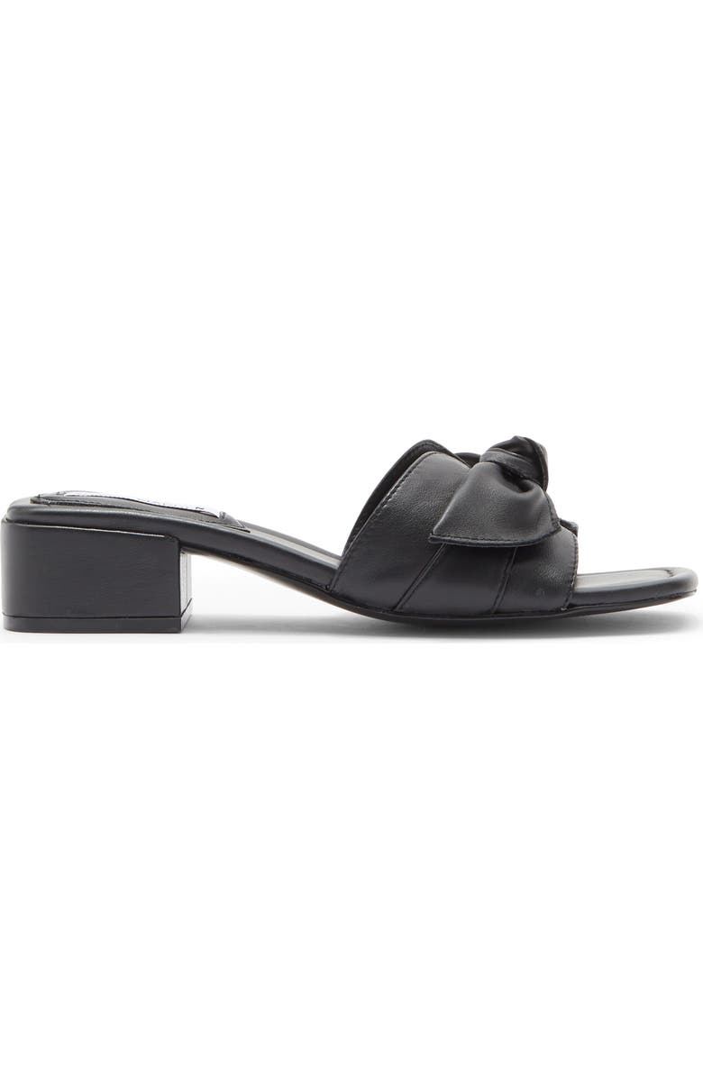 Steve Madden Catumm Bow Slide Sandal, Alternate, color, Black