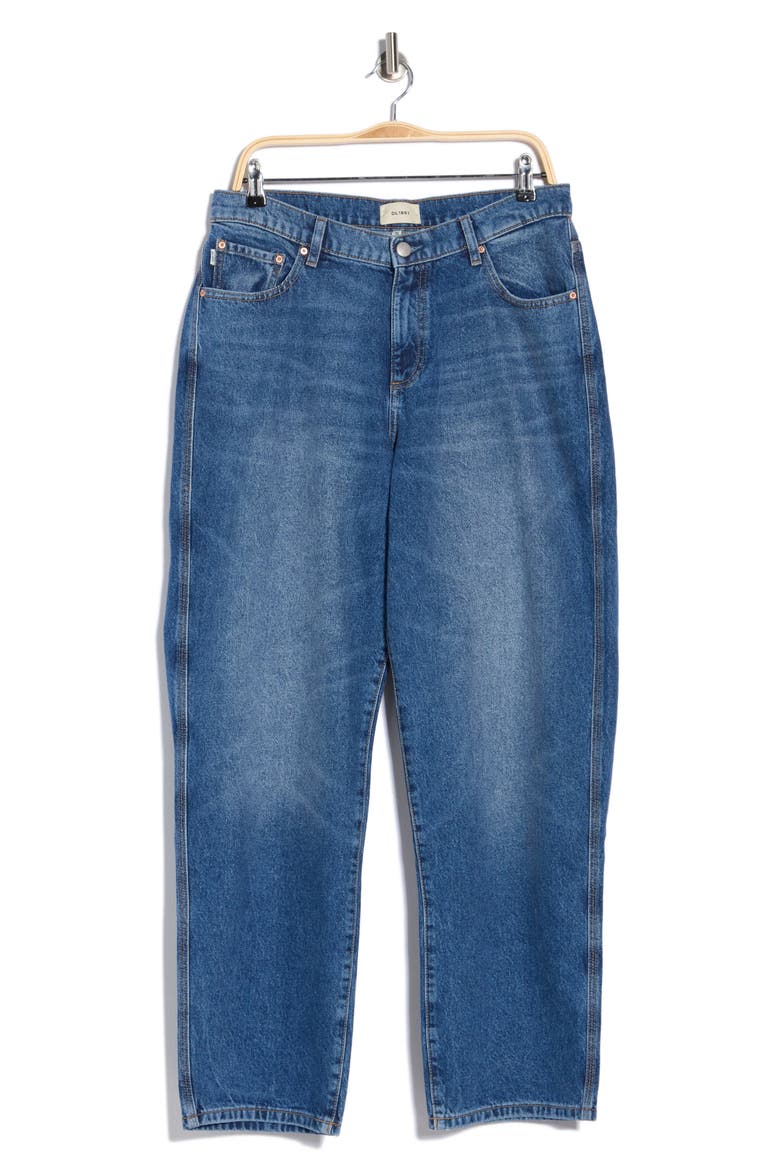Kendell Barrel Leg Jeans, Alternate, color, OPAL BEACH