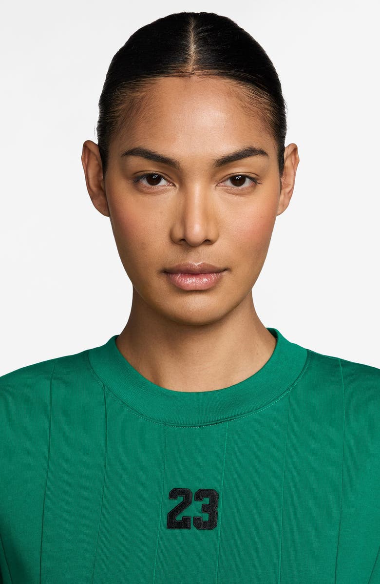 Jordan 23 Appliqué Loose Fit Top, Alternate, color, Malachite/ Black