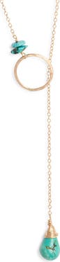 Nashelle Gwyneth Semiprecious Toggle Necklace