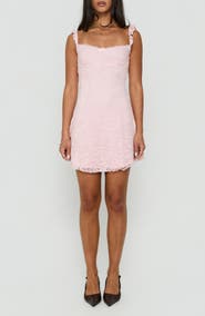 Princess Polly Beacall Lace Frill Minidress