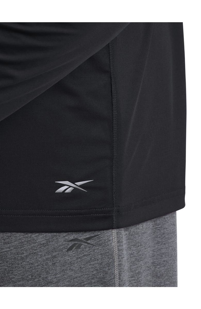 Reebok Big & Tall Long-Sleeve Base Layer Top, Alternate, color, Black
