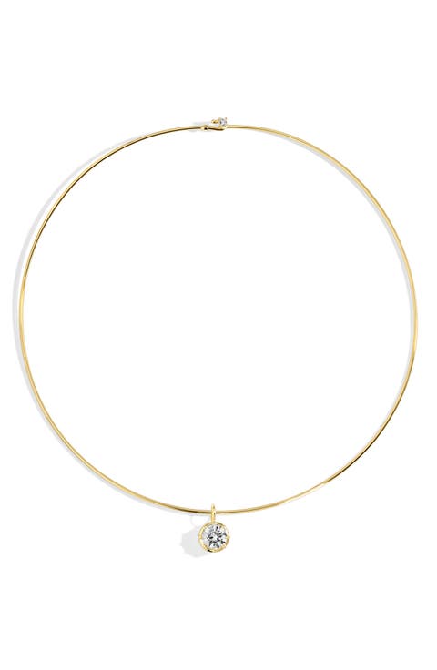Remi Mara Cubic Zirconia Collar Necklace