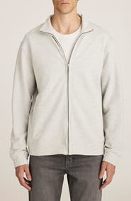 Mavi Jeans Edition Zip-Up Cotton Blend Sweatshirt