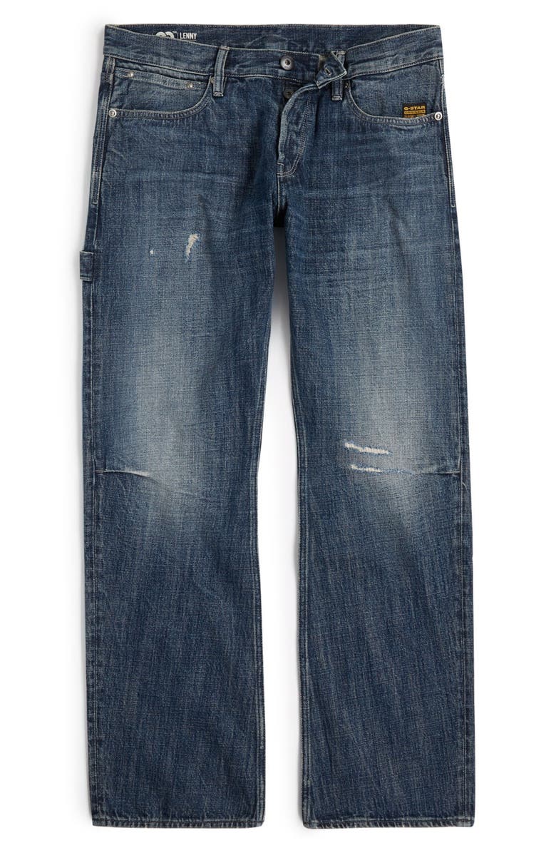 G-STAR Lenney Bootcut Jeans, Alternate, color, Antq Faded Blue Heron Restored