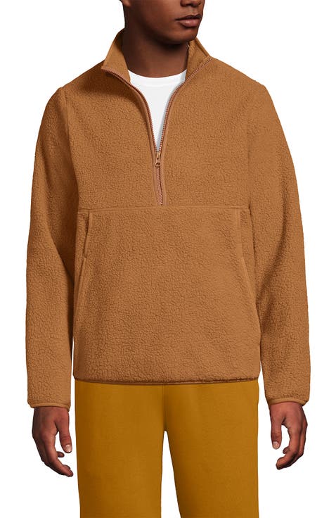 Half Zip High Pile Fleece Pullover