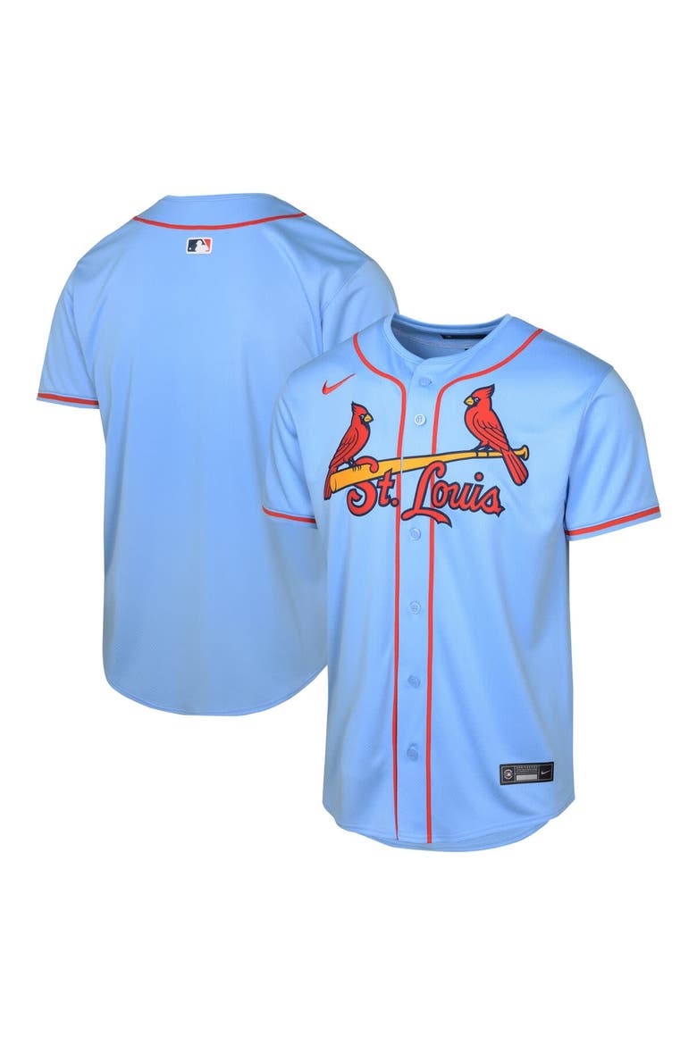 Youth Nike Light Blue St. Louis Cardinals Alternate Limited Jersey, Main, color, Blue