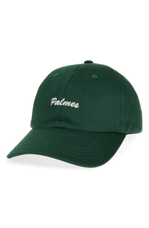 Chainstitch Logo Embroidered Adjustable Baseball Cap