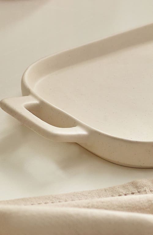 Next Hayden Stoneware Platter In Natural