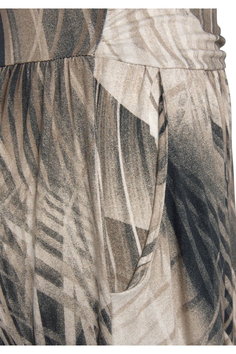 Women's Bandeau Maxi Dress, Alternate, color, Sand Print