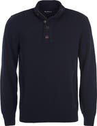 Barbour Patch Wool Quarter Zip Pullover