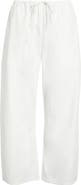 LESET Kyoto Cotton Drawstring Utility Crop Pants