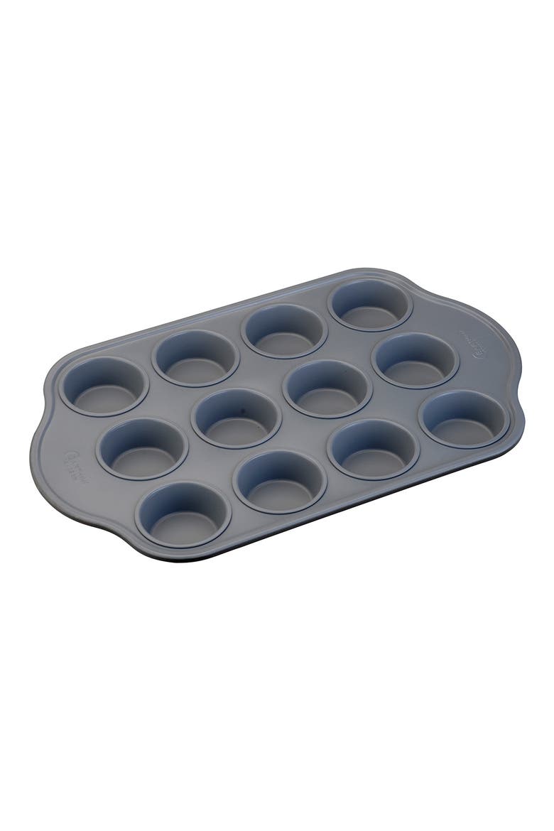 Earthchefs Muffin Pan, Main, color, GREY