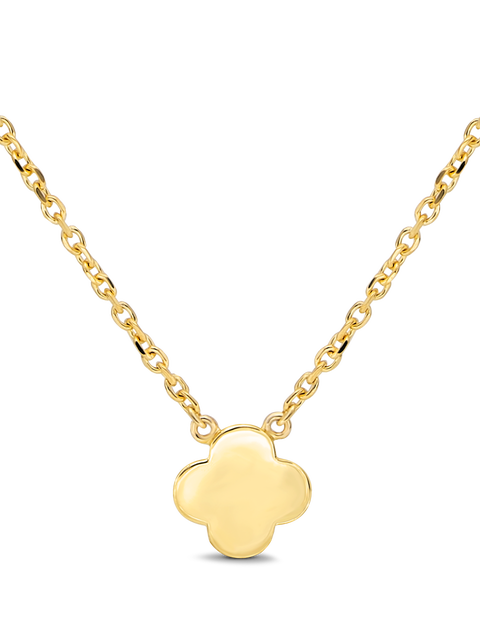 Clover Chain Necklace in 14K Gold, 10mm