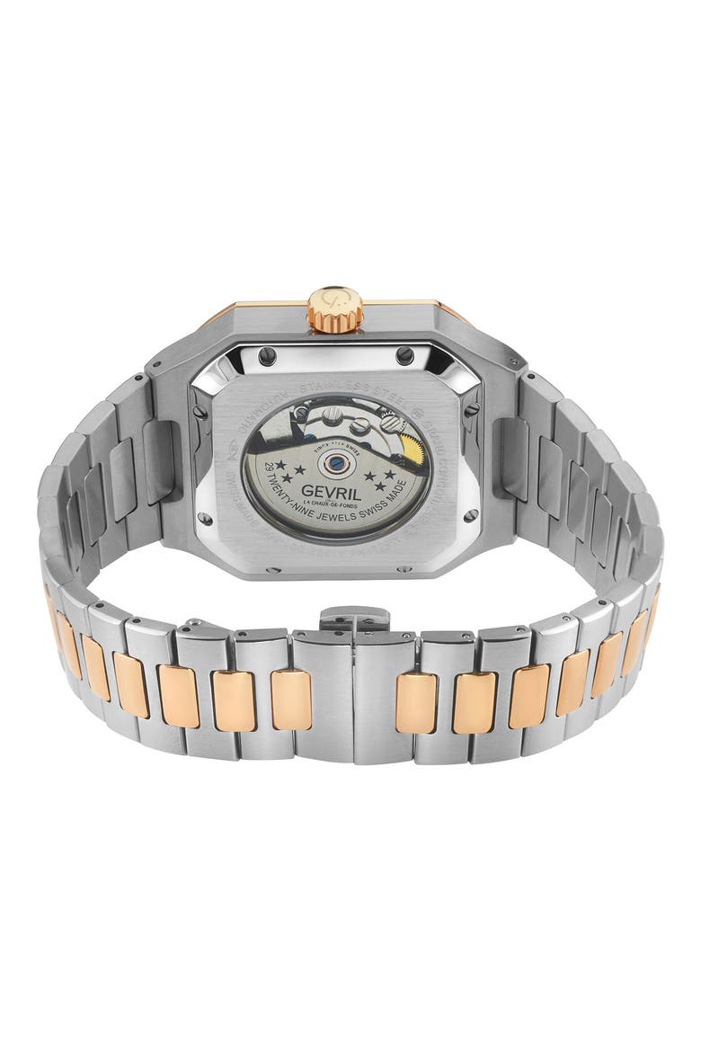 Grand Concourse Bracelet Watch, 40mm, Alternate, color, TWO TONE SS/ IPRG