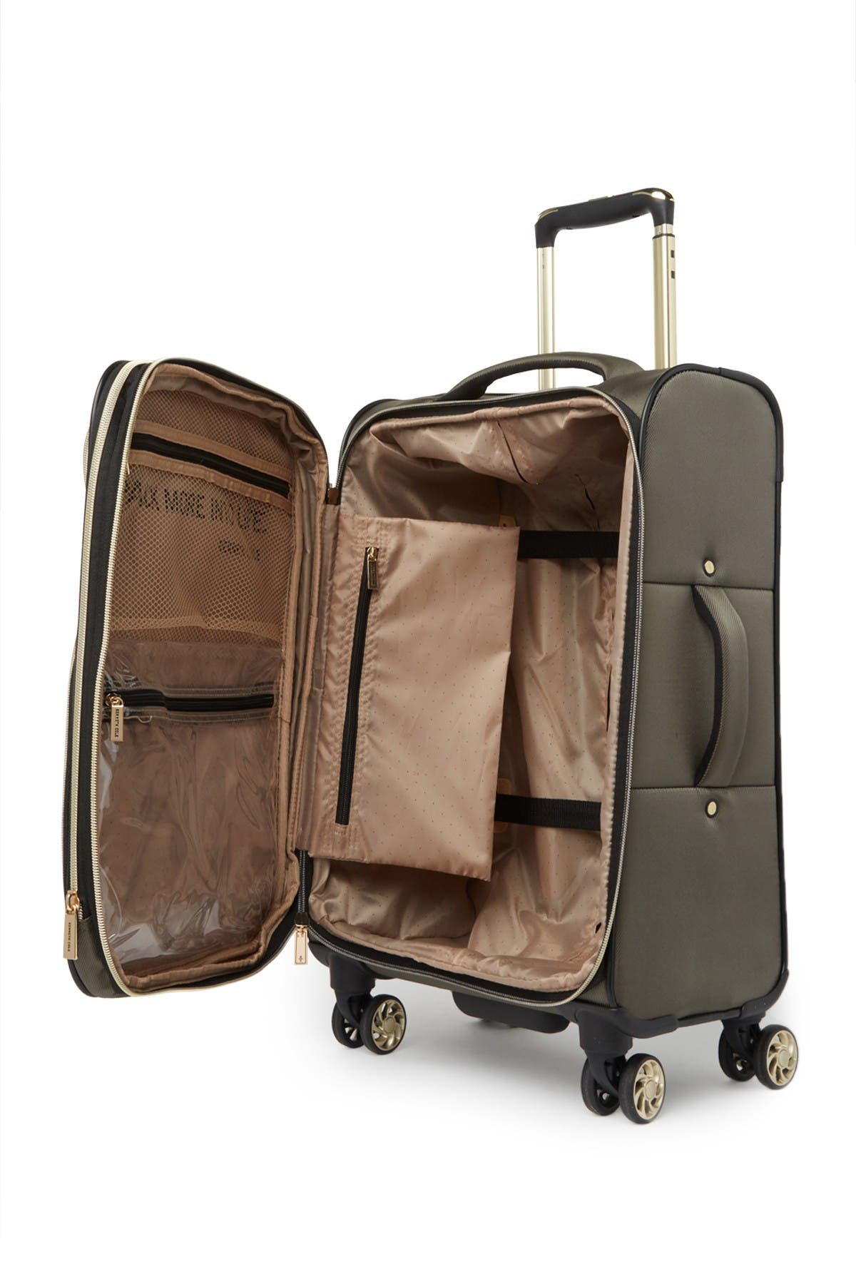 Kenneth Cole Chelsea Chevron Quilt Expandable 8-Wheel Luggage ...