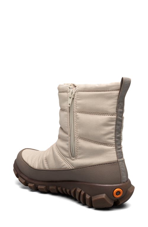 Bogs Cedar Quilted Waterproof Boot In Neutral