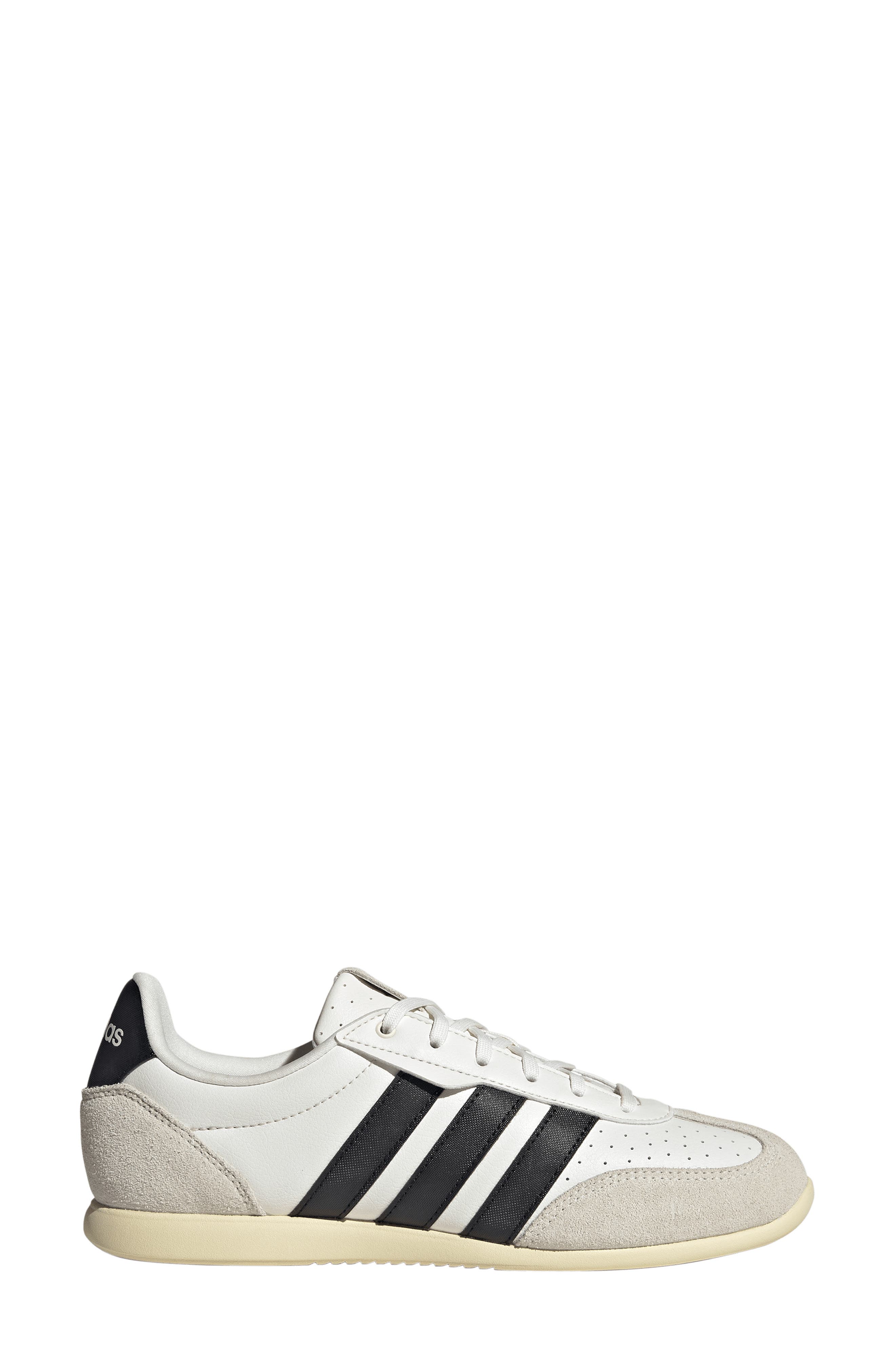 Barreda Sneaker, Alternate, color, WHITE/ BLACK/ WARM VANILLA