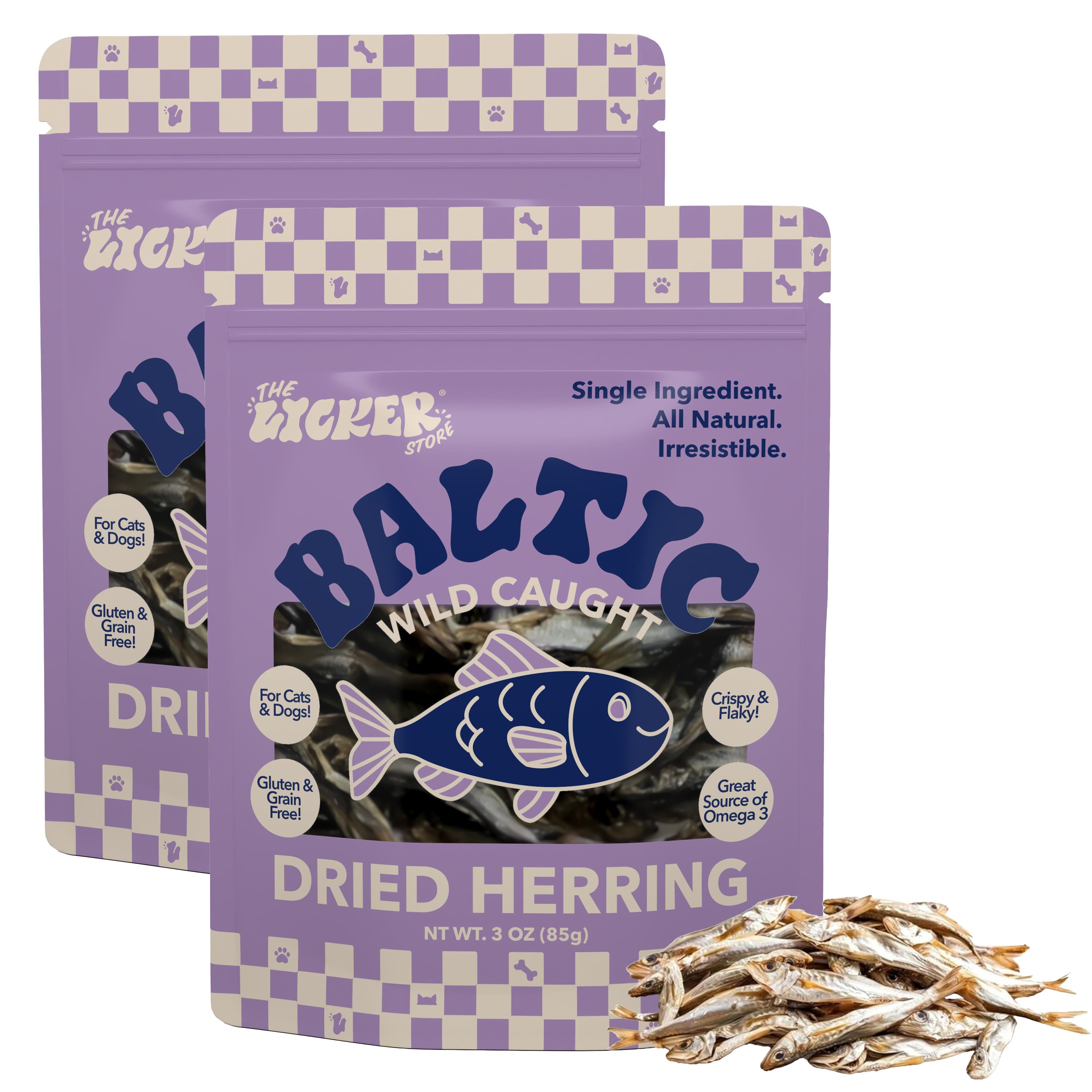 selected Baltic Herring Dog/Cat 2 Pack