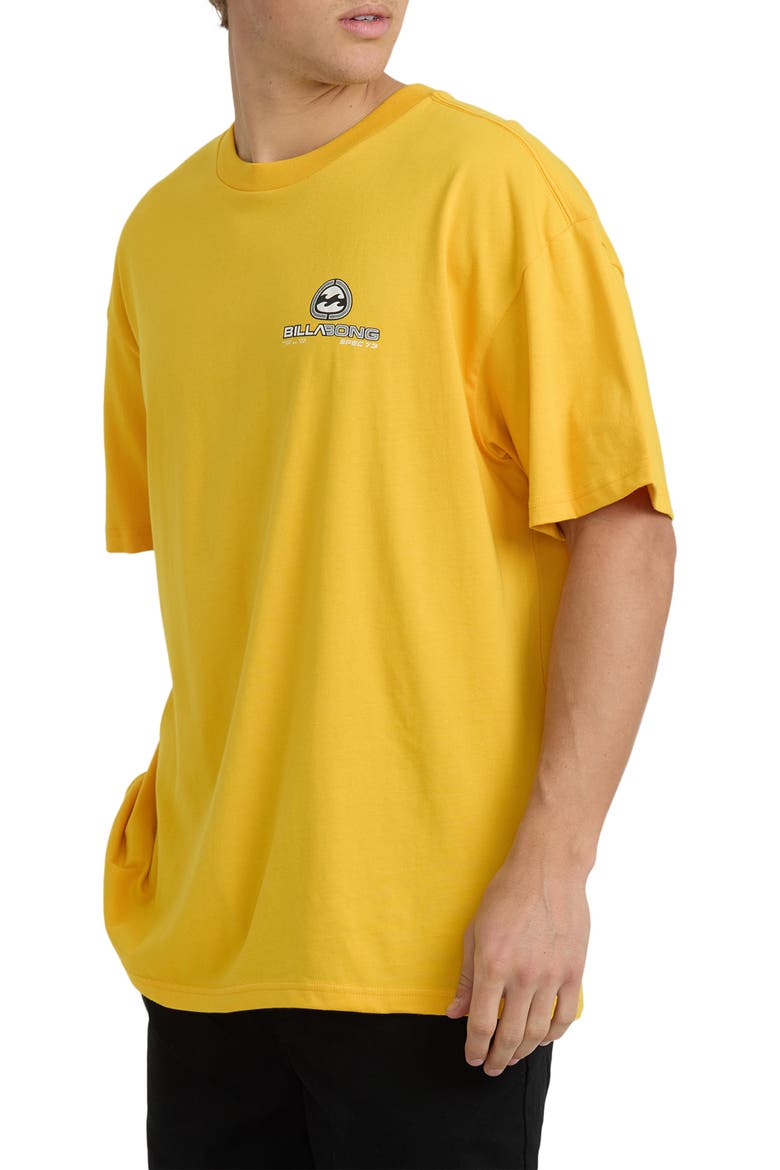 Bio Wave OG Graphic T-Shirt, Alternate, color, YELLOW